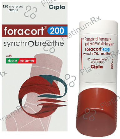 Foracort 200/6mcg Synchrobreathe Inhaler 120MDI