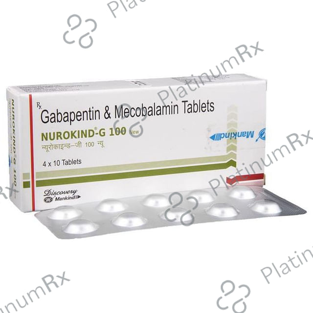 Nurokind G 100 New 100/500mcg Tablet 10s