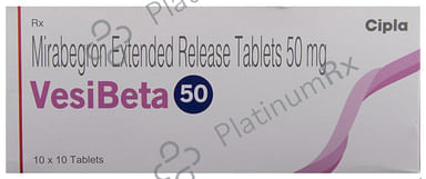 VesiBeta 50mg Tablet ER 10s