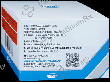 Zavamet 1000/50mg Tablet 10s
