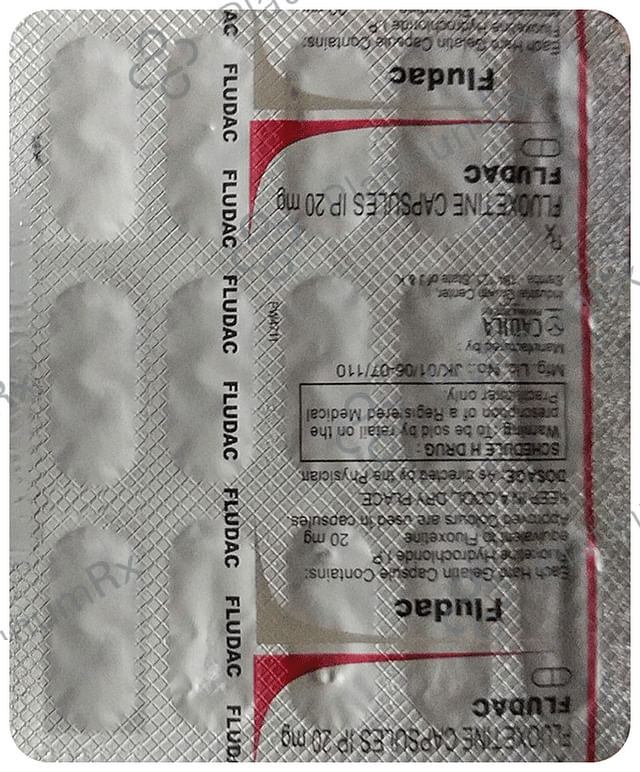 Fludac 20mg Capsule 15s
