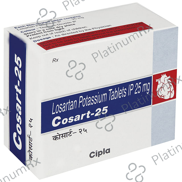 Cosart 25mg Tablet 10s