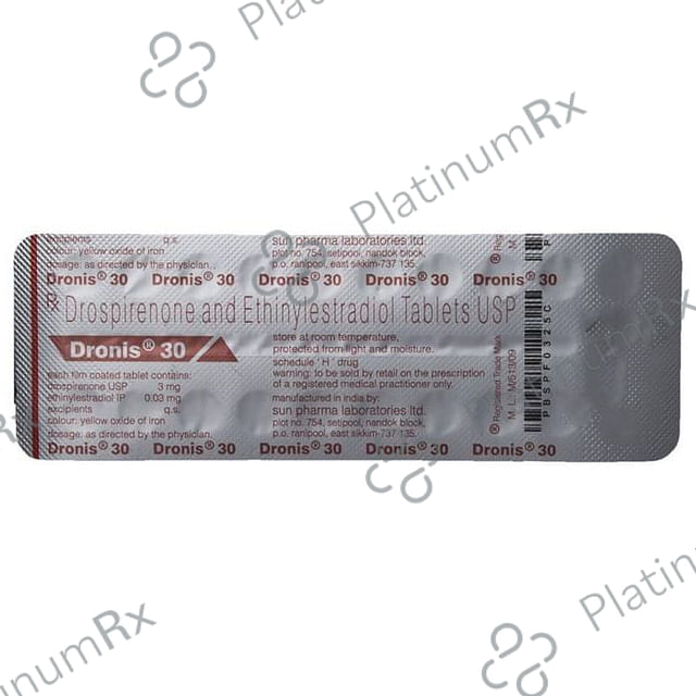 Dronis 30 3/0.035mg Tablet 21s