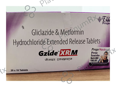 Gzide XR M 500/60mg Tablet 10s