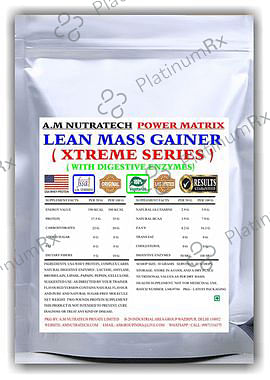 A.M Nutratech Power Matrix Lean Mass Gainer Xtreme Series