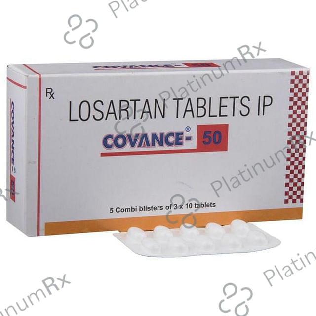Losartan 50mg Tablet 10s
