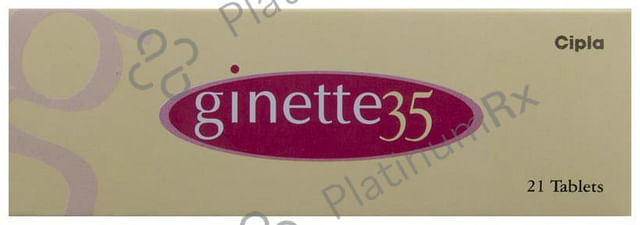 Ginette 35 2/0.035mg Tablet 21s