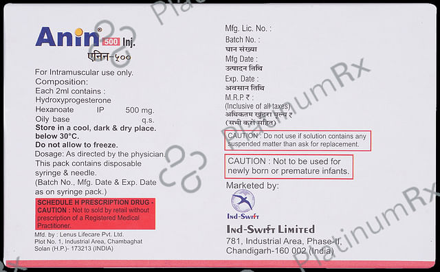 Anin 500mg Injection