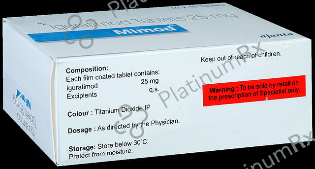 Mimod 25mg Tablet 15s