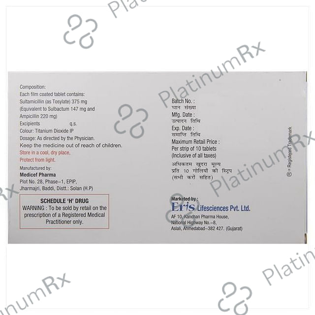 Marzon 375mg Tablet 10s