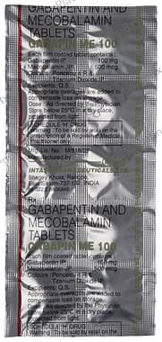 Gabapin ME 100mg/500mcg Tablet 10s