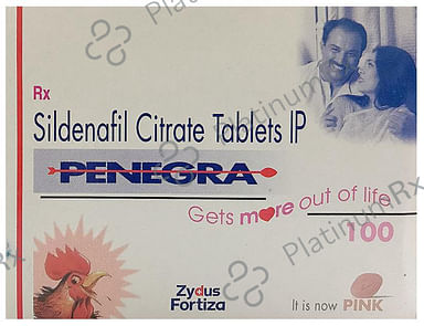 Penegra 100mg Tablet 4s
