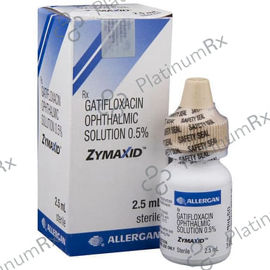 Zymaxid 0.5% Ophthalmic Solution 1s