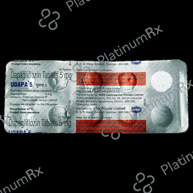 Udapa 5mg Tablet 10s
