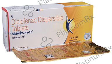 Voveran D 50mg Tablet DT 10s