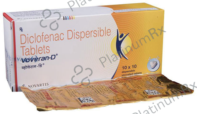 Voveran D 50mg Tablet DT 10s
