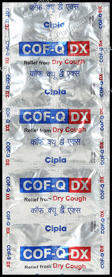 Cof Q DX 5/2/10mg Tablet 10s