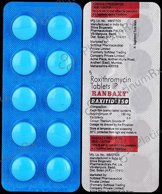 Raxitid 150mg Tablet 10s
