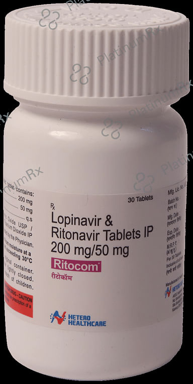 Ritocom 50/200mg Tablet 30s