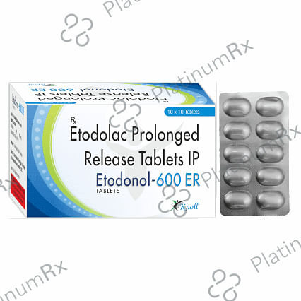 Etodonol 600mg Tablet ER 10s