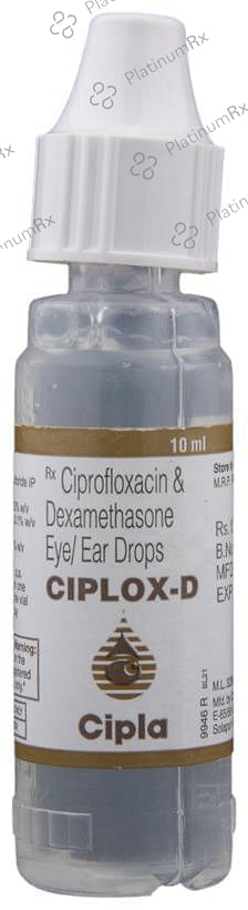 Ciplox D Eye/Ear Drops 10ml
