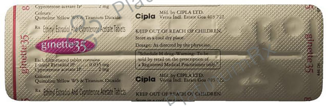 Ginette 35 2/0.035mg Tablet 21s