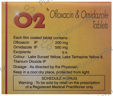 O2 200/500mg Tablet 10s