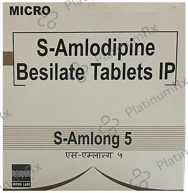 S Amlong 5mg Tablet 10s