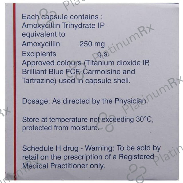 Mox 250mg Capsule 15s