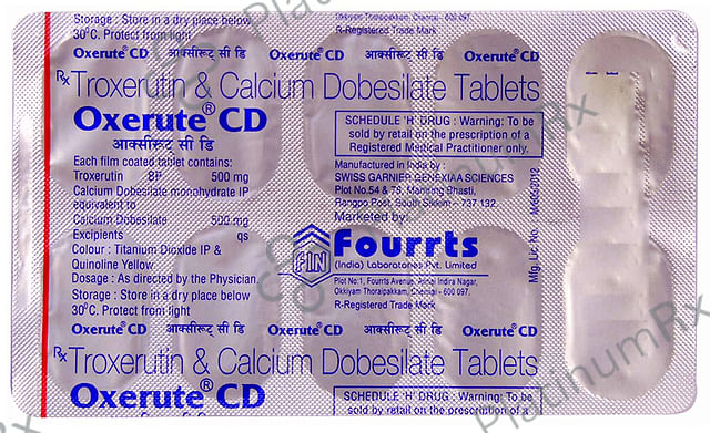 Oxerute CD 500/500mg Tablet 10s