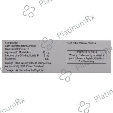 Monticope 5/10mg Tablet 10s