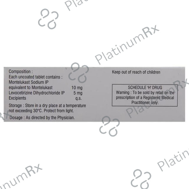 Monticope 5/10mg Tablet 10s
