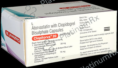 Clopitorva 20/75mg Capsule 10s