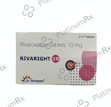 Rivaright 10mg Tablet 7s