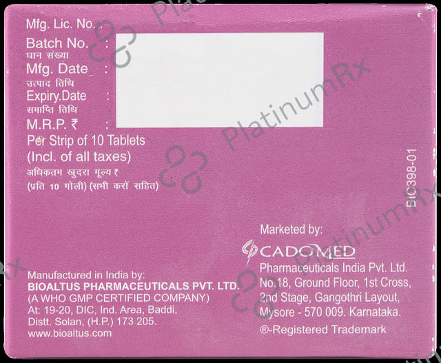 Adglim MP 2/500/15mg Tablet 10s