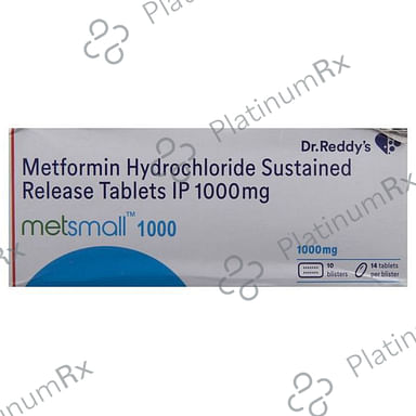 Metsmall 1000 Tablet SR 14 tablets