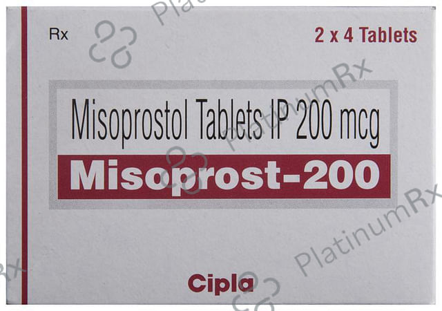 Misoprost 200 Tablet 4 tablets
