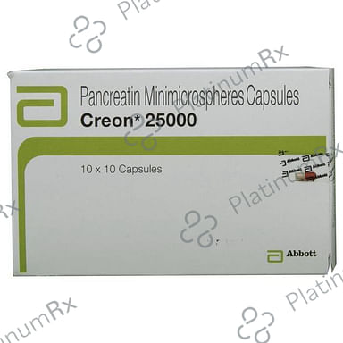 Creon 25000/300mg Capsule 10s