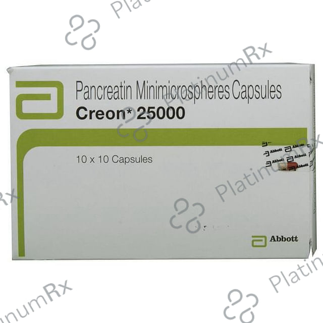 Creon 25000/300mg Capsule 10s