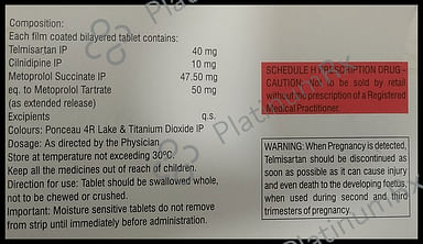 Metosartan LN 50mg Tablet ER 10s
