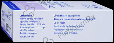 Benzac AC 2.5% Gel 30gm