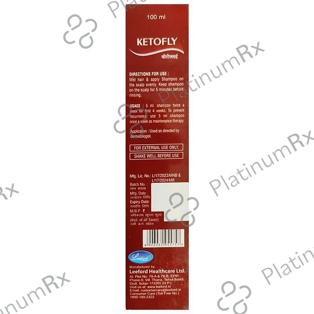 Ketofly Shampoo 100 Shampoo