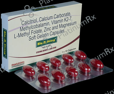 Bio D3 Strong Soft Gelatin Capsule 10s