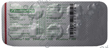 Etoshine MR 60/4mg Tablet 10s