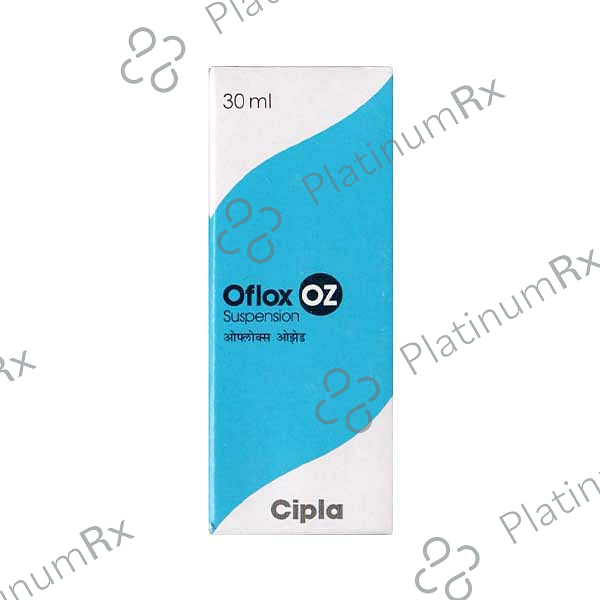 Oflox OZ 50/125mg Suspension 30ml