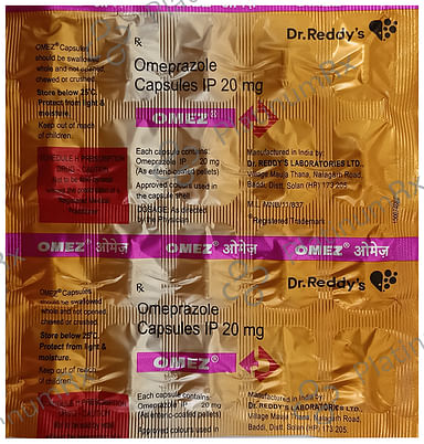 Omez 20mg Capsule 20s