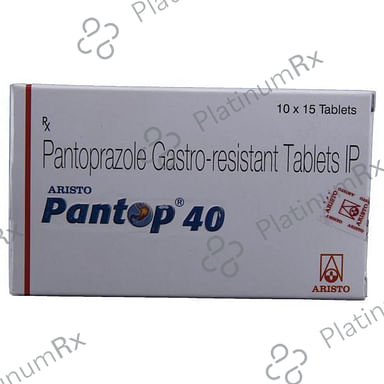 Pantop 40mg Tablet 15s