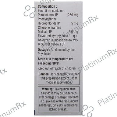 Maxtra P DS 2/250/5mg Syrup 60ml