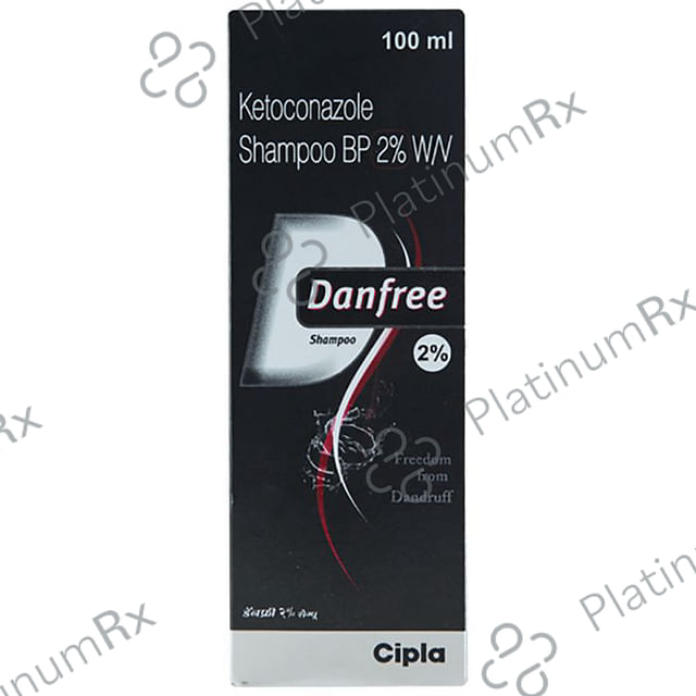 Danfree 2% Shampoo from Cipla for Antifungal Infections