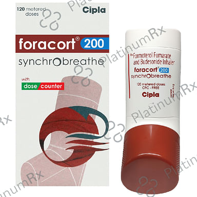 Foracort 200/6mcg Synchrobreathe Inhaler 120MDI